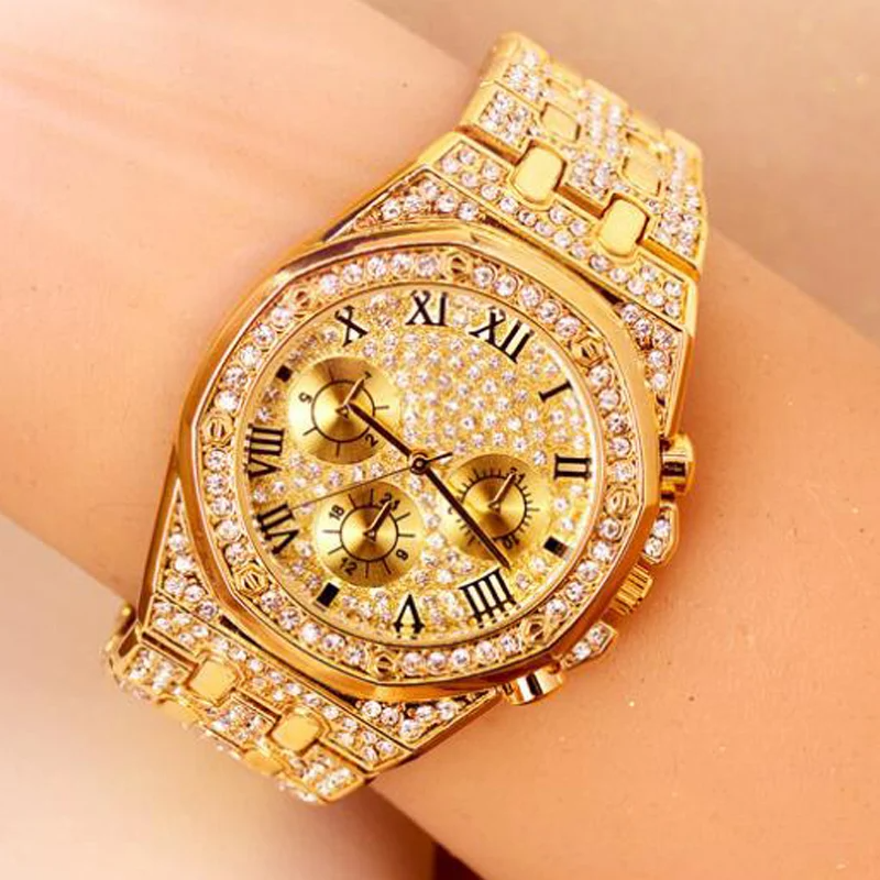 yellow gold watch for mens